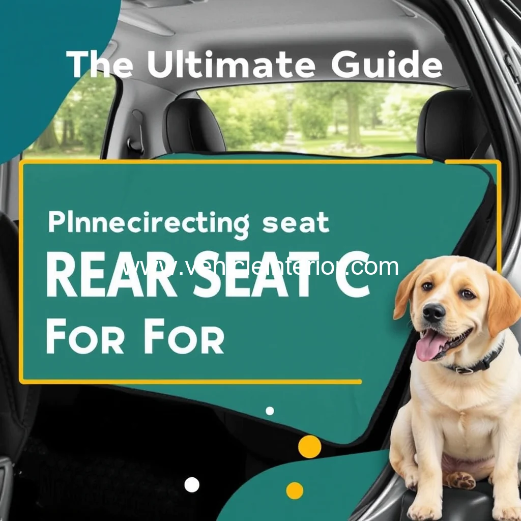 Read more about the article The Ultimate Guide to Choosing the Best Rear Seat Cover for Your Dog