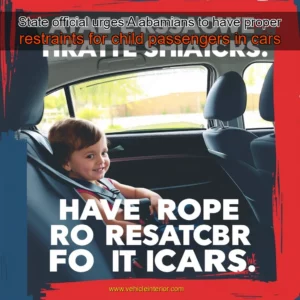 Read more about the article State official urges Alabamians to have proper restraints for child passengers in cars