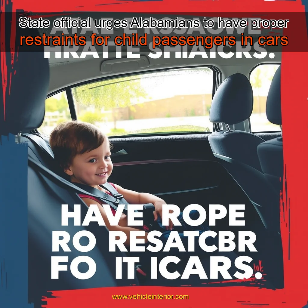 Read more about the article State official urges Alabamians to have proper restraints for child passengers in cars