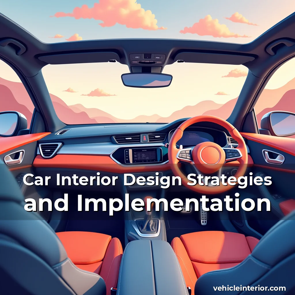 Read more about the article Car Interior Design Strategies and Implementation