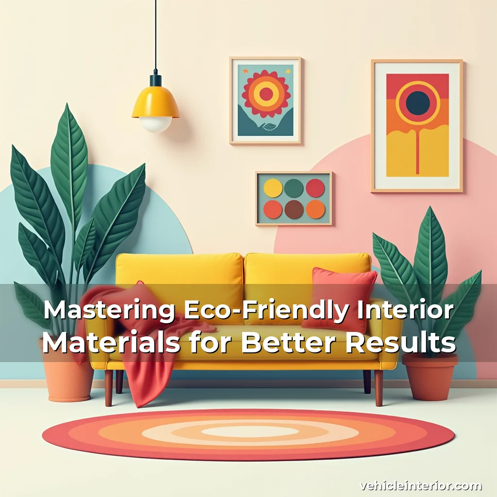 Read more about the article Mastering Eco-Friendly Interior Materials for Better Results
